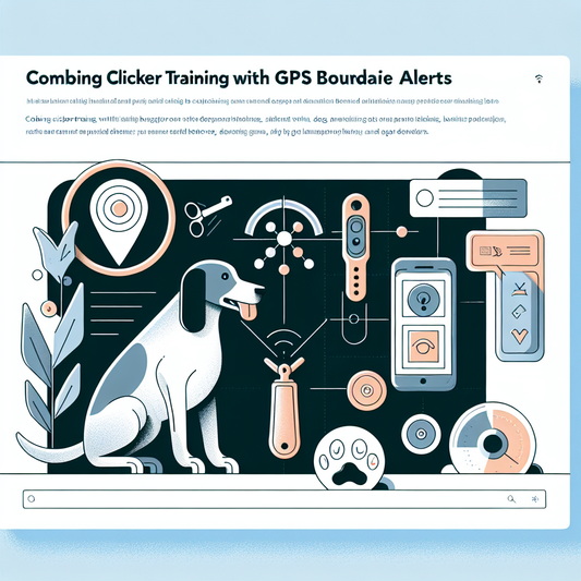 Combining Clicker Training with GPS Boundary Alerts