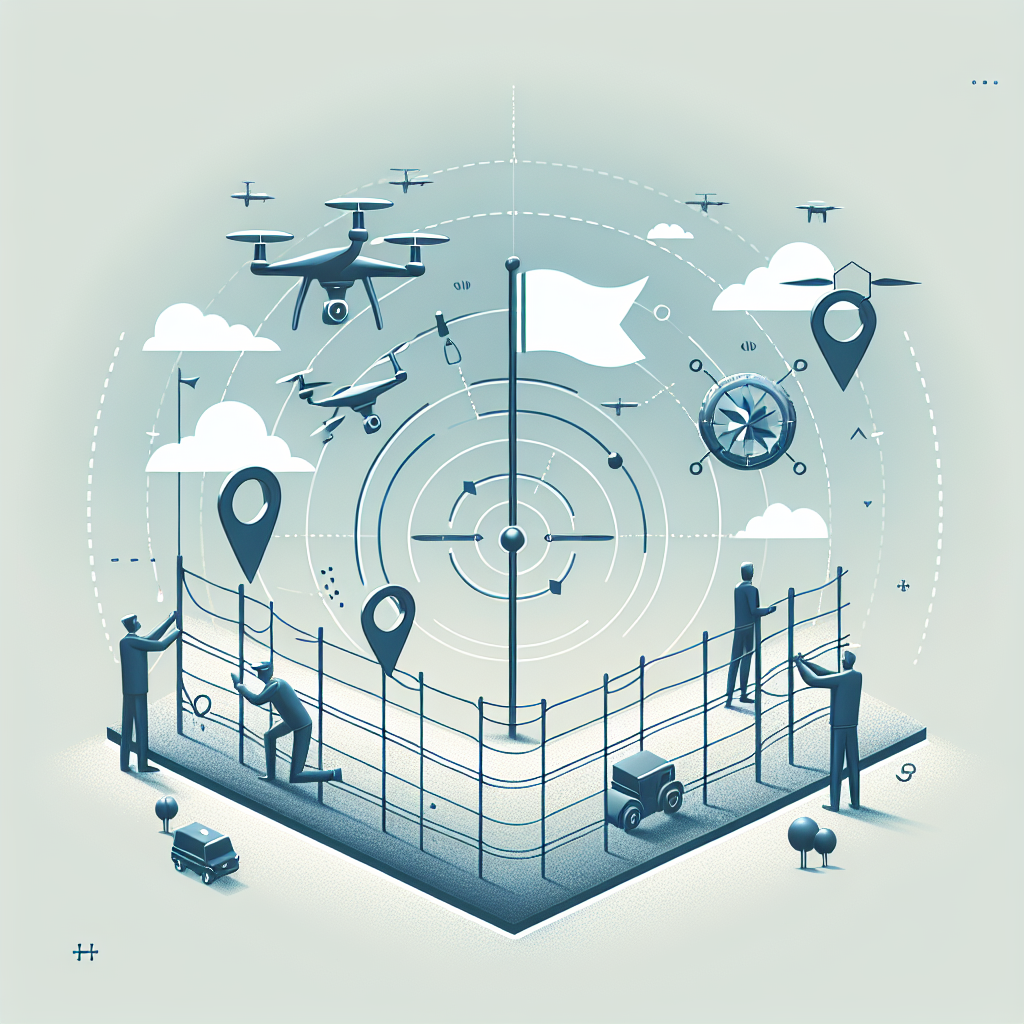 Using Flag Markers to Visualize the GPS Boundary