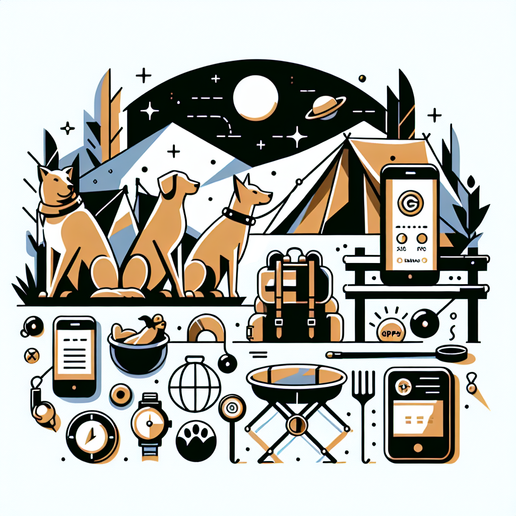 Tips for Camping with Dogs and Portable GPS Fences