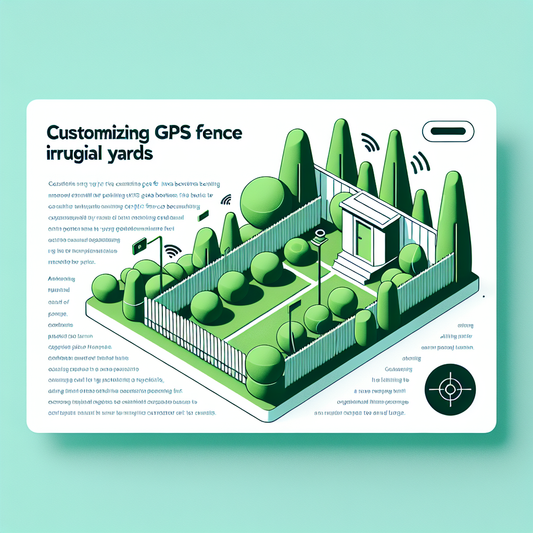 Customizing GPS Fence Boundaries for Irregular Yards