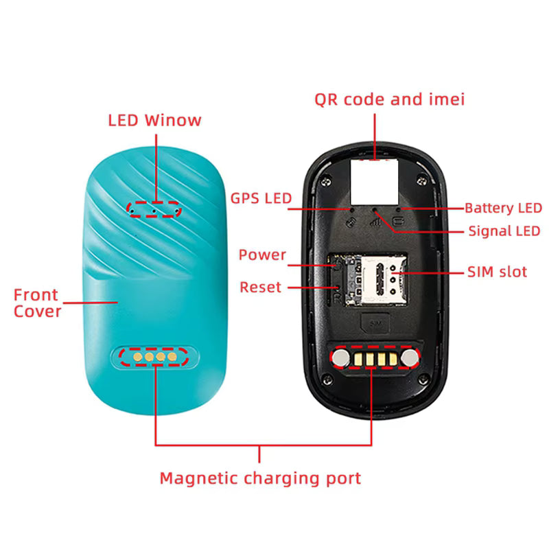 G51 2/4G Waterproof GPS Tracker for Dogs - Smart Anti-Lost Locator with Remote Control and APP Features