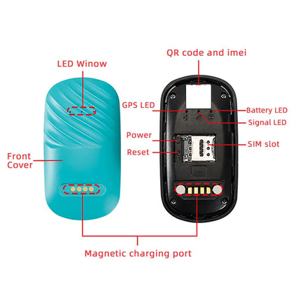 G51 2/4G Waterproof GPS Tracker for Dogs - Smart Anti-Lost Locator with Remote Control and APP Features