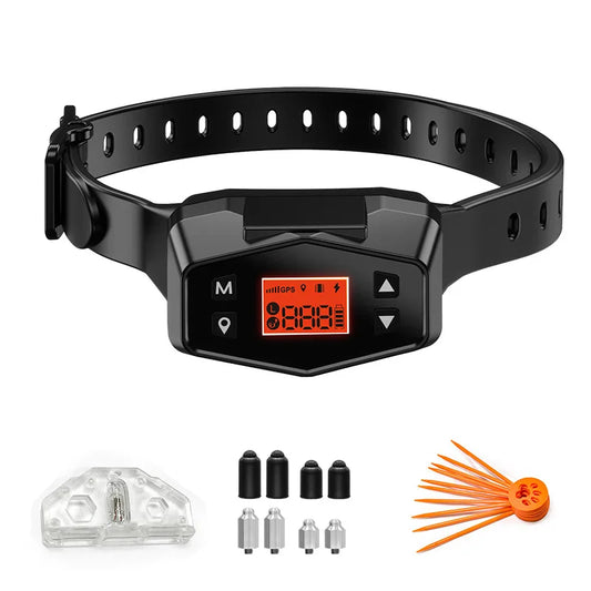 Revolutionary Wireless GPS Pet Fence & Training Collar - Waterproof Safety Solution for Dogs